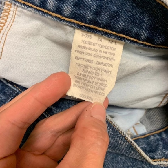 Vtg TOMMY HILFIGER Flag High Rise Jeans - Picture 5 of 7